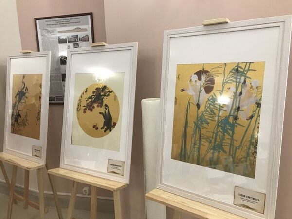 徐培晨画作展将持续至6月9日。 - 俄罗斯卫星通讯社