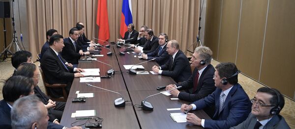 俄中領導人在阿斯塔納討論了即將到來的習近平訪俄之行事宜 俄中領導人在阿斯塔納討論了即將到來的習近平訪俄之行事宜 - 俄羅斯衛星通訊社