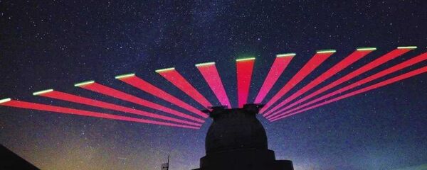 興隆站跟蹤“墨子號”量子科學實驗衛星的實景拍攝 - 俄羅斯衛星通訊社