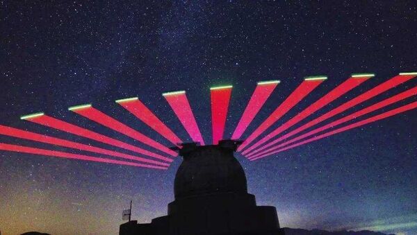 興隆站跟蹤“墨子號”量子科學實驗衛星的實景拍攝 - 俄羅斯衛星通訊社