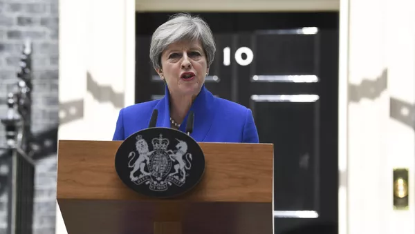 英國首相特雷莎·梅 - 俄羅斯衛星通訊社