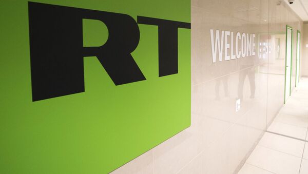 在華盛頓轉播RT電視台的內容提供商公司其電視台從網絡中刪除 - 俄羅斯衛星通訊社