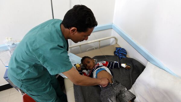 世卫组织：在也门的霍乱疫情已致1500人死亡 - 俄罗斯卫星通讯社