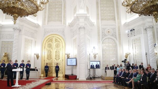 普京在俄罗斯日的演讲中称：我们强化了国家的主权和人民的多样性 - 俄罗斯卫星通讯社