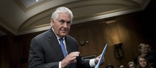 美国国务卿蒂勒森 美国国务卿蒂勒森 - 俄罗斯卫星通讯社