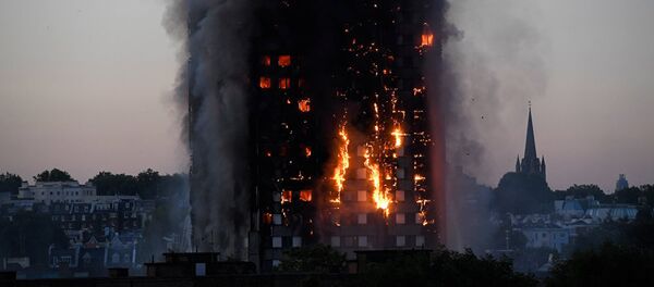 Пожар в Лондоне - 俄罗斯卫星通讯社