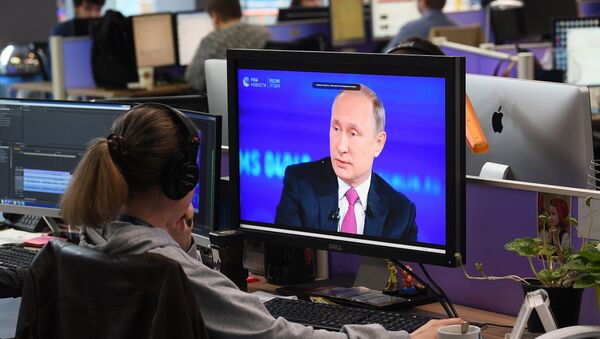 民调：俄民众对与普京“直播连线”中印象最深的是肿瘤患者的吐槽 - 俄罗斯卫星通讯社