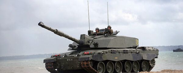 英国 Challenger 2 坦克 - 俄罗斯卫星通讯社