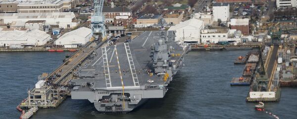 “傑拉爾德·福特”號航母 “傑拉爾德·福特”號航母 - 俄羅斯衛星通訊社