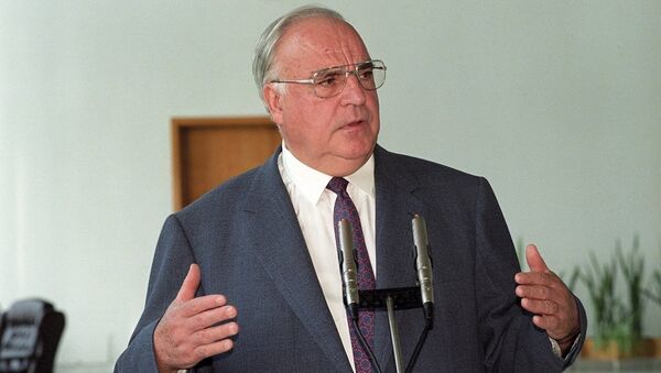据《图片报》报道，德国前任总理赫尔穆特·科尔去世 - 俄罗斯卫星通讯社