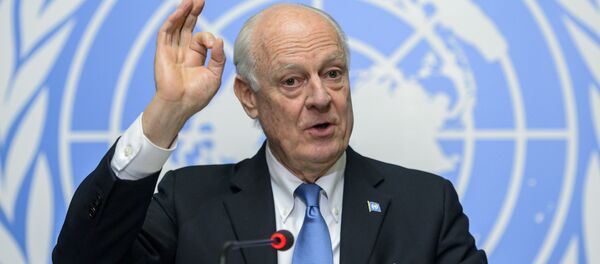 德米斯图拉：叙利亚分裂将是整个地区的灾难 - 俄罗斯卫星通讯社