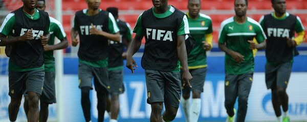 喀麦隆球迷抵俄助阵本国队 对比赛组织工作印象深刻 喀麦隆球迷抵俄助阵本国队 对比赛组织工作印象深刻 - 俄罗斯卫星通讯社