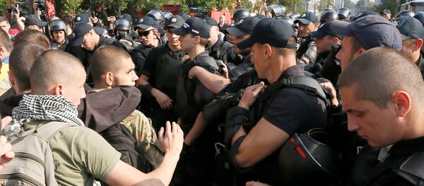 烏克蘭警方：6人在基輔同性戀群體“平等遊行”期間被捕 - 俄羅斯衛星通訊社