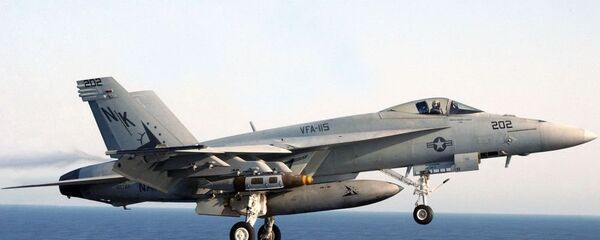 F/A-18E“超级大黄蜂”战斗机 F/A-18E“超级大黄蜂”战斗机 - 俄罗斯卫星通讯社