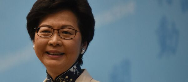 Hong Kong's chief executive elect Carrie Lam - 俄罗斯卫星通讯社