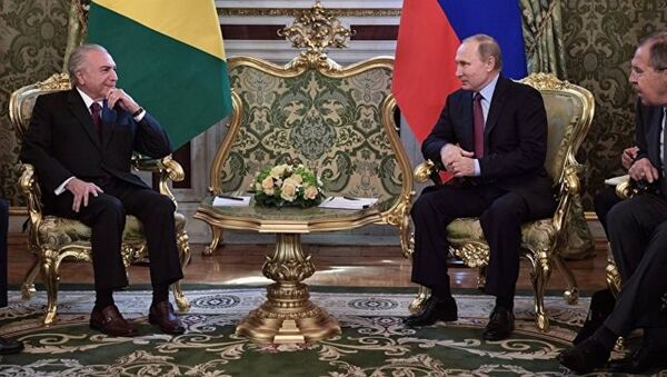 俄羅斯與巴西表示願加強軍事技術合作 - 俄羅斯衛星通訊社