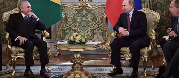 俄罗斯与巴西表示愿加强军事技术合作 - 俄罗斯卫星通讯社