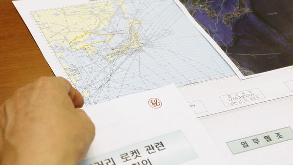 朝鲜半岛地图 - 俄罗斯卫星通讯社