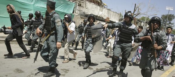 阿富汗警察 - 俄罗斯卫星通讯社