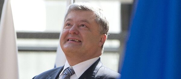 烏克蘭總統波羅申科支持率降至就職以來最低 - 俄羅斯衛星通訊社