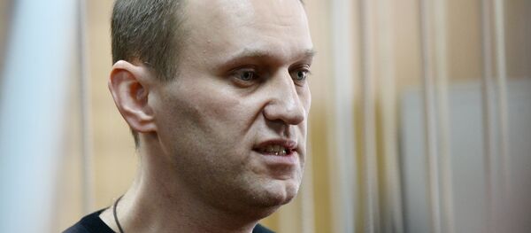 反對派人士阿列克謝·納瓦利內 - 俄羅斯衛星通訊社