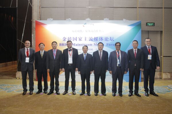 俄罗斯卫星通讯社与金砖国家媒体峰会与会者分享成功经验 - 俄罗斯卫星通讯社