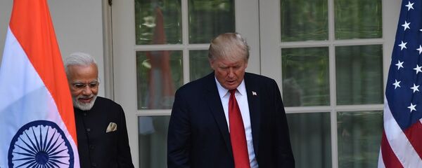 Встреча Трампа и Моди - 俄罗斯卫星通讯社