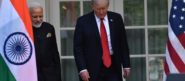 Встреча Трампа и Моди - 俄罗斯卫星通讯社