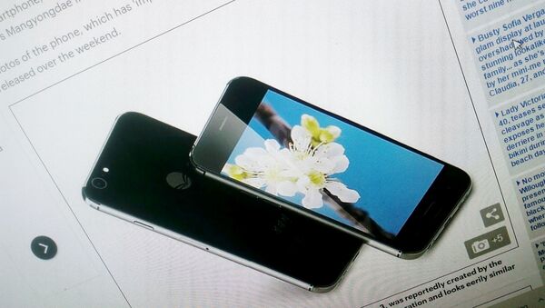朝鲜推出新款智能手机 形似iPhone - 俄罗斯卫星通讯社
