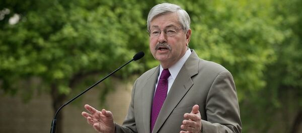 新任美国驻华大使泰里·布兰斯塔德 - 俄罗斯卫星通讯社