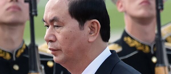 越南社会主义共和国主席陈大光抵达俄罗斯首都莫斯科进行正式访问 越南社会主义共和国主席陈大光抵达俄罗斯首都莫斯科进行正式访问 - 俄罗斯卫星通讯社