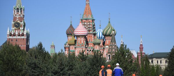 莫斯科市中心一座懸浮橋近期將對遊人開放 莫斯科市中心一座懸浮橋近期將對遊人開放 - 俄羅斯衛星通訊社