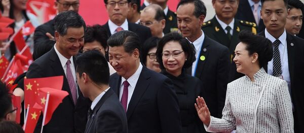 中国国家主席习近平今天抵达香港 - 俄罗斯卫星通讯社