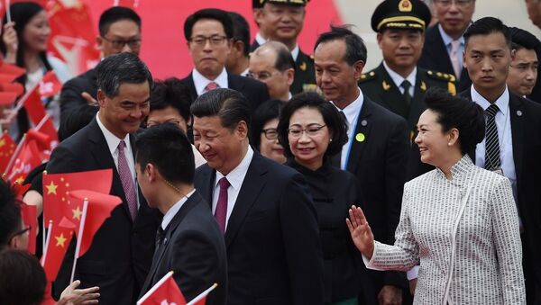 中國國家主席習近平今天抵達香港 - 俄羅斯衛星通訊社