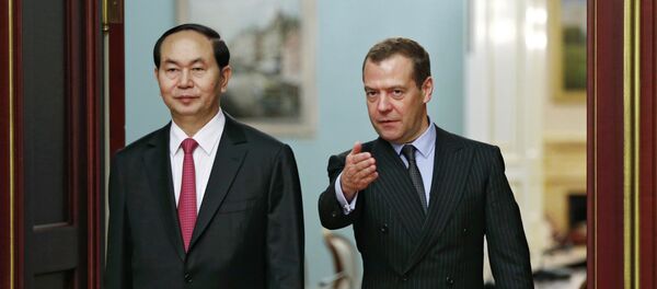 俄总理：俄越关系建立在传统友谊和合作的基础上 - 俄罗斯卫星通讯社