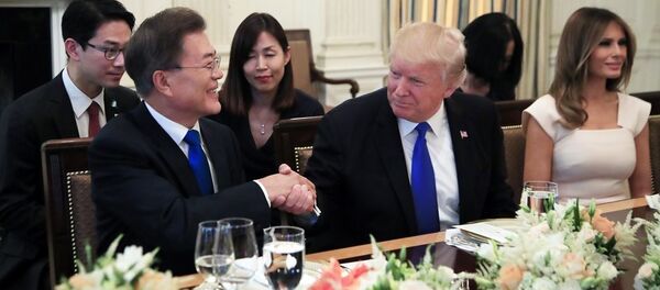 特朗普對韓國貿易政策提出異議 - 俄羅斯衛星通訊社