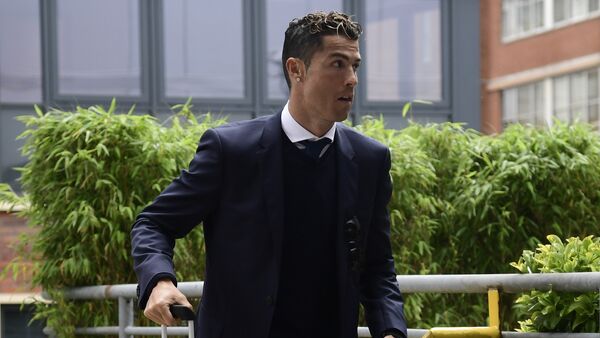 Real Madrid's Portuguese forward Cristiano Ronaldo - 俄罗斯卫星通讯社