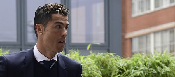 Real Madrid's Portuguese forward Cristiano Ronaldo - 俄羅斯衛星通訊社