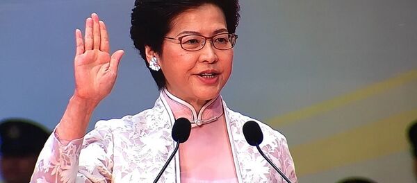 香港特首林郑月娥会见青年代表 - 俄罗斯卫星通讯社