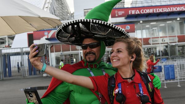 墨西哥球迷呼吁该国同胞前往俄罗斯世界杯观赛 - 俄罗斯卫星通讯社