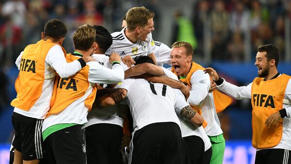 联合会杯决赛德国队战胜智利队夺冠 - 俄罗斯卫星通讯社