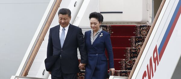 中国国家主席习近平抵达莫斯科，开始对俄罗斯进行国事访问 - 俄罗斯卫星通讯社