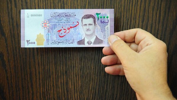 叙央行行长：印有阿萨德头像的新版叙利亚纸币在俄罗斯印刷 - 俄罗斯卫星通讯社
