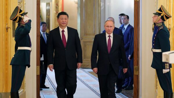 克宮：俄中兩國領導人討論了朝鮮局勢 - 俄羅斯衛星通訊社