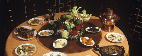 Блюда ресторана китайской кухни Золотой дракон на Плющихе - 俄罗斯卫星通讯社