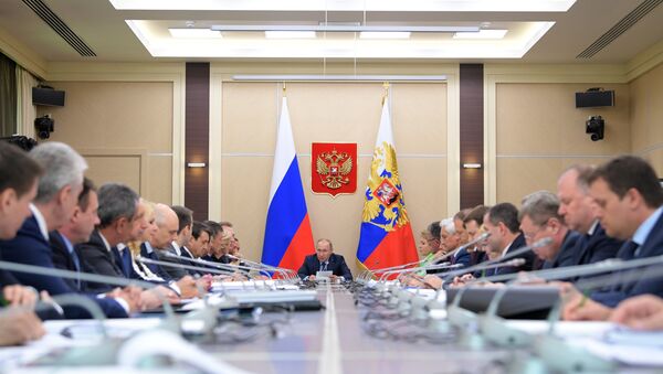 战略发展和优先项目委员会会议 - 俄罗斯卫星通讯社