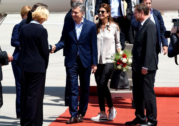 G20各國領導人抵達漢堡 - 俄羅斯衛星通訊社