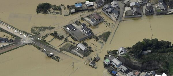 日本西南部強降雨引發災害 1000多人獲救 16人失蹤 - 俄羅斯衛星通訊社