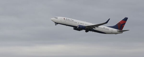 Самолет авиакомпании Delta Air Lines в аэропорте Сиэтла - 俄羅斯衛星通訊社