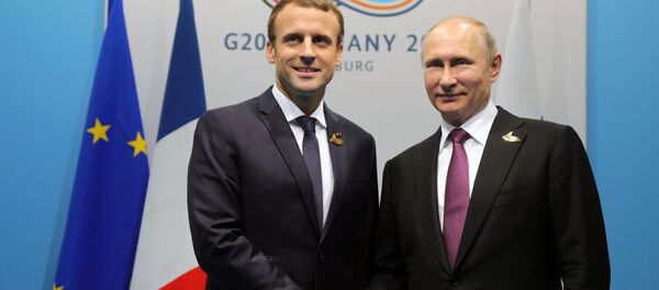 馬克龍與普京通電話希望俄羅斯取得政治現代化成功 - 俄羅斯衛星通訊社